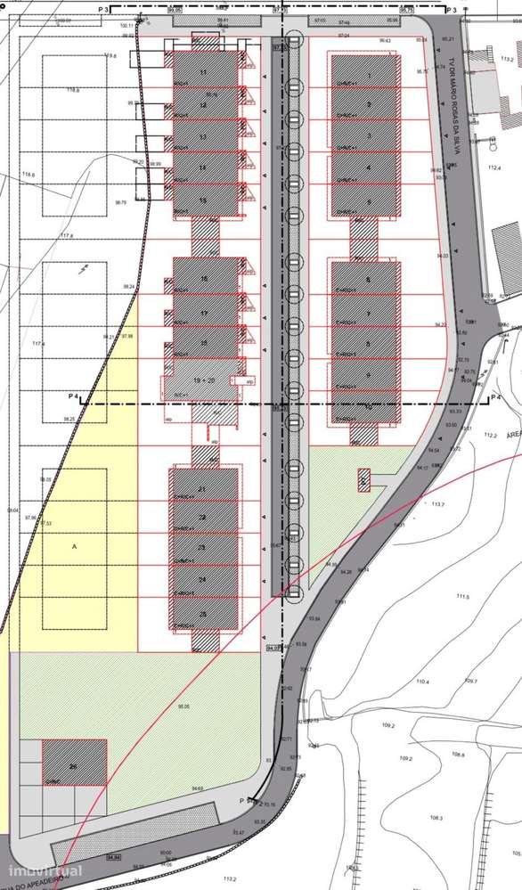 Lotes Moradias 2 e 3 Frentes, em Águas Santas, Prontos a Construir-23