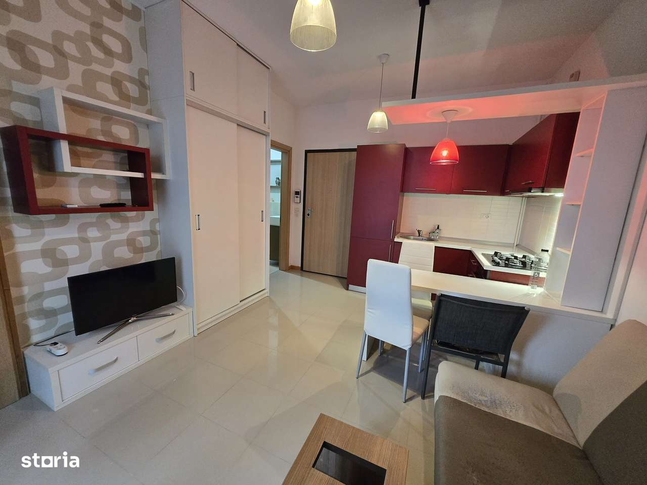 Apartament modern 2 camere, teren 87mp, loc de parcare, Dumbravita/K - Imagine principală: 3/9