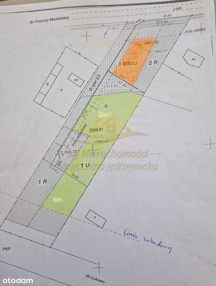 Na sprzedaż trzy działki Marków Towarzystwo - Pełny obrazek: 4/8