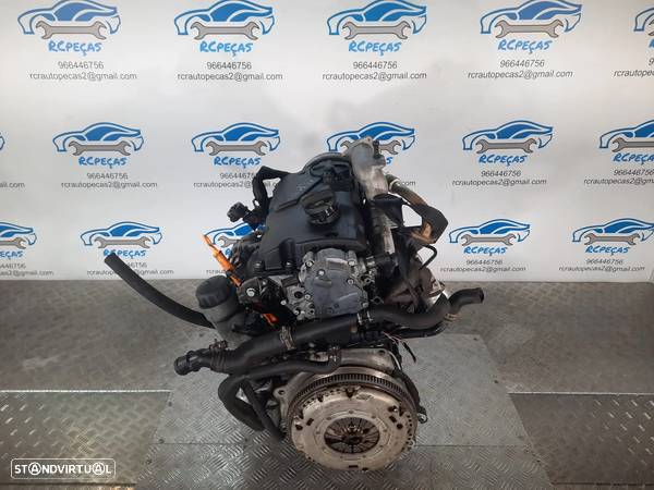 MOTOR COMPLETO 1.9 TDI 8V 100CV ATD VW VOLKSWAGEN BORA MOTOR ARRANQUE ALTERNADOR BIMASSA COMPRESSOR EMBRAIAGEM BOMBA DIRECAO INJETORES - 4