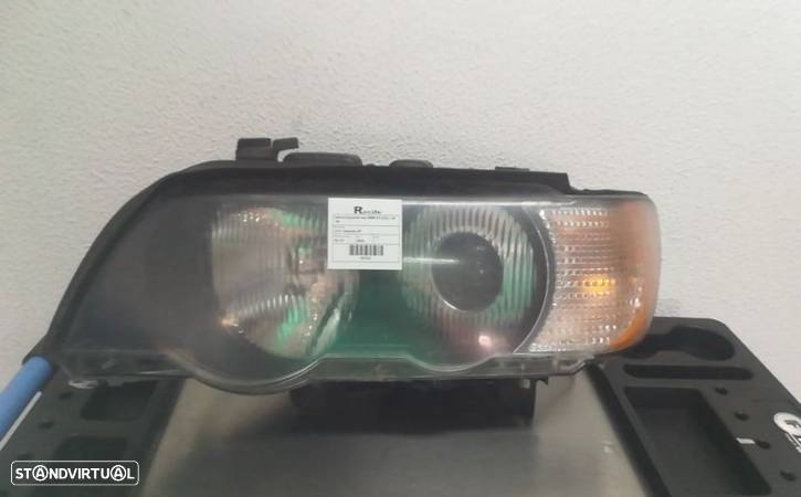 Optica Farol Esquerda Esq Xenon Bmw X5 (E53) - 1