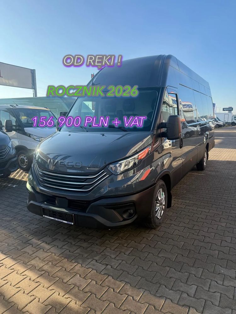 Iveco Daily 35S18 Automat - OKAZJA MAXI DŁUGOŚĆ 4680mm STARY CENNIK -od ręki ! Iveco Daily Furgon 16m3 - Automatycza skrzynia