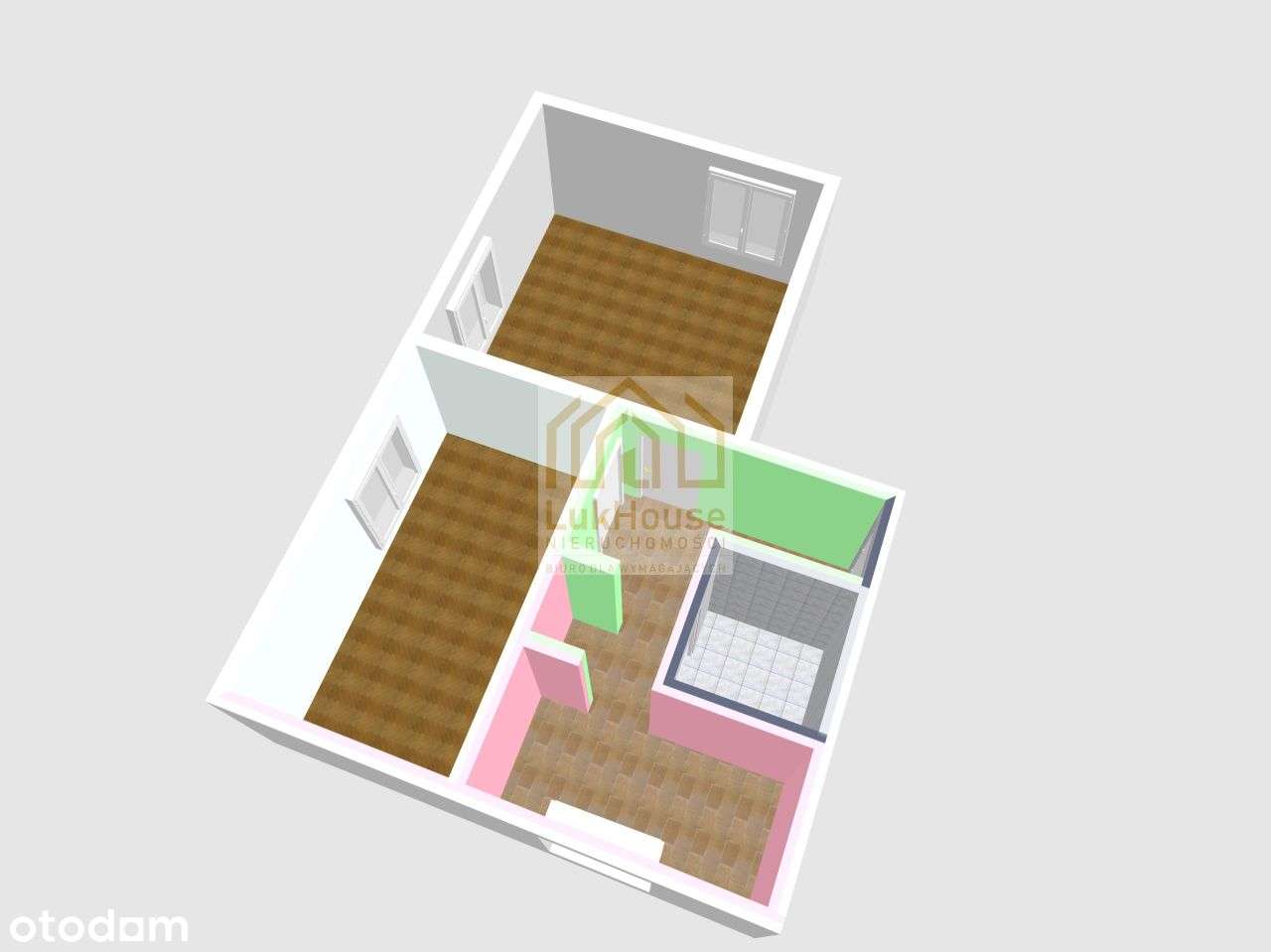 2-Niezależne Pokoje O Powierzchni 58,80M2 - Pełny obrazek: 4/8