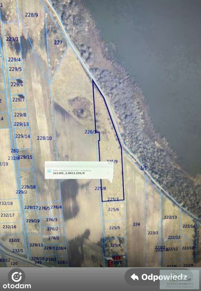 Działka rolna przy jeziorze Wicko-0