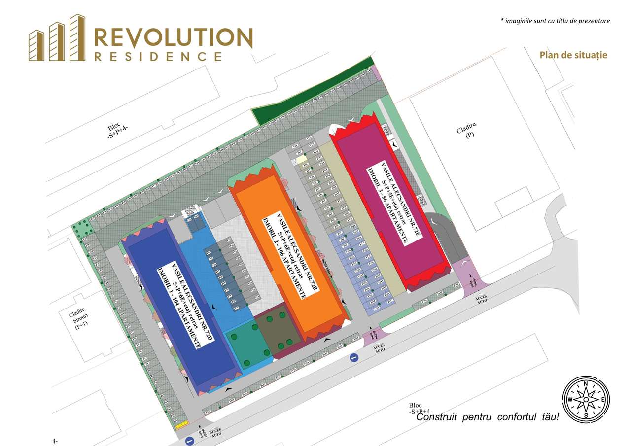 NEW! Apartamente 1, 2, si 3 camere - Vasile Alecsandri 72E, Baia Mare - Imagine principală: 4/12