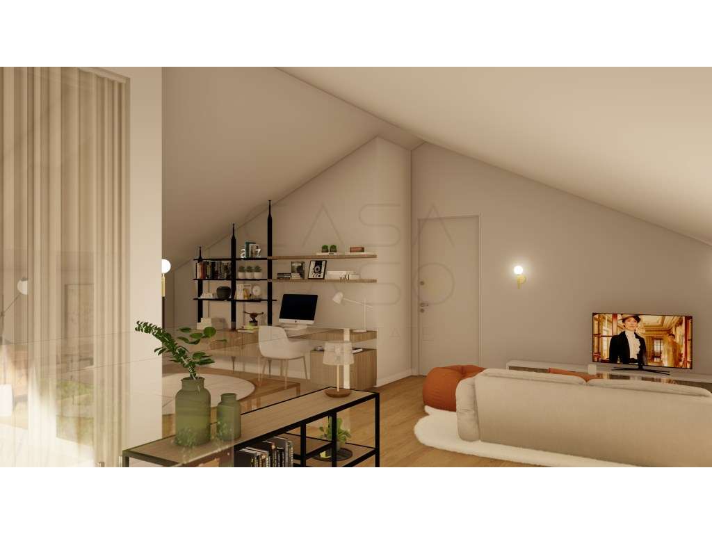 Apartamento T3 com Sotão, Suite, Varanda, Parqueamento e arrecadaçã... - Grande imagem: 5/27