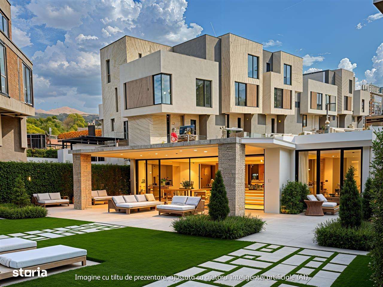 Casa luxury cu garaj la parter + piscina in complex  Bulevardul Pipera - Imagine principală: 2/8