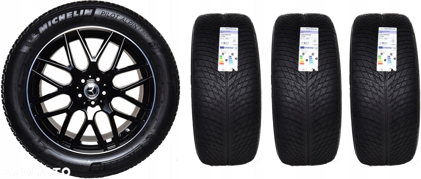 KOŁA 20 5X112 MERCEDES GLE GLS X W167 NOWE ZIMA 2023r MICHELIN - 3