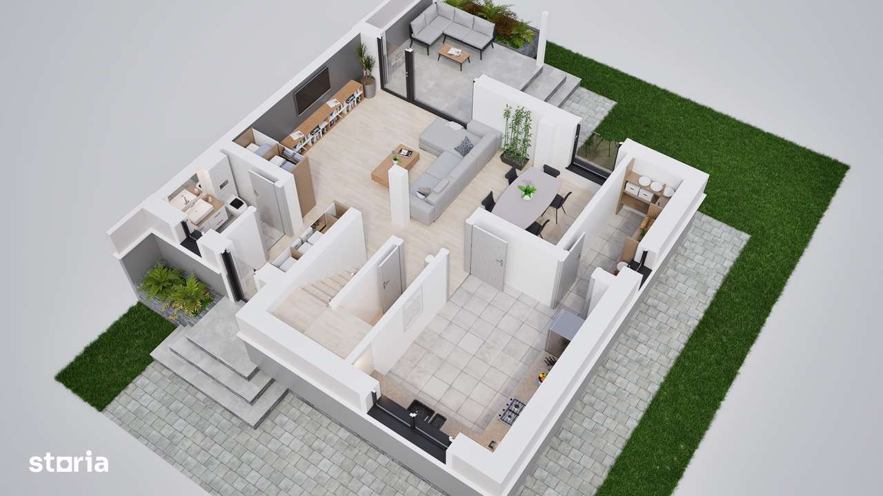 Duplex modern, living spatios – direct de la dezvoltator-6