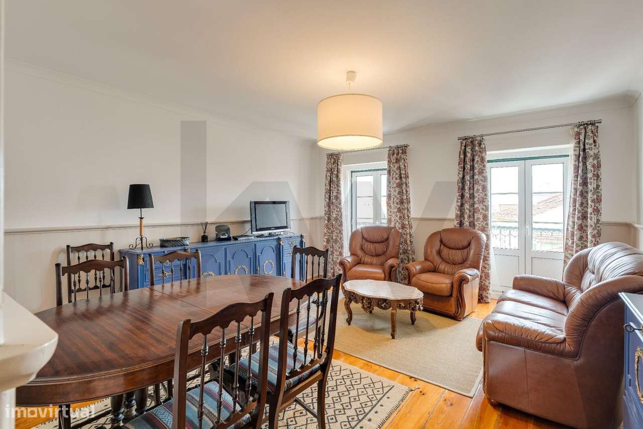 T3 Duplex - Bairro Alto, com vistas panorâmica, prédio e andar renovad - Grande imagem: 2/22