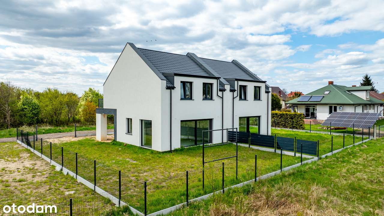 OSTATNI SEGMENT BLIŹNIAKA I 108 m2 z ogrodem - Opiesin, Zduńska Wola