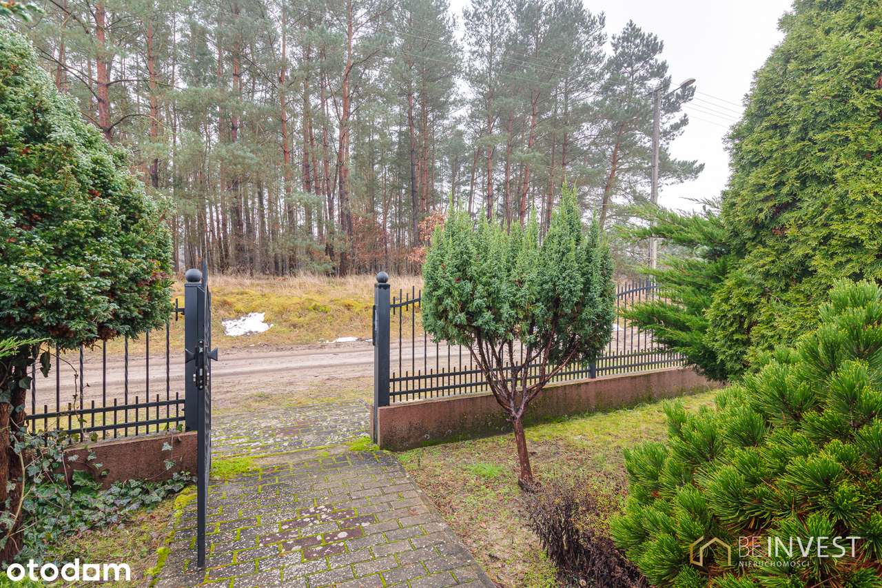 Funkcjonalny dom przy ścianie lasu | Po remoncie | Duża działka-18