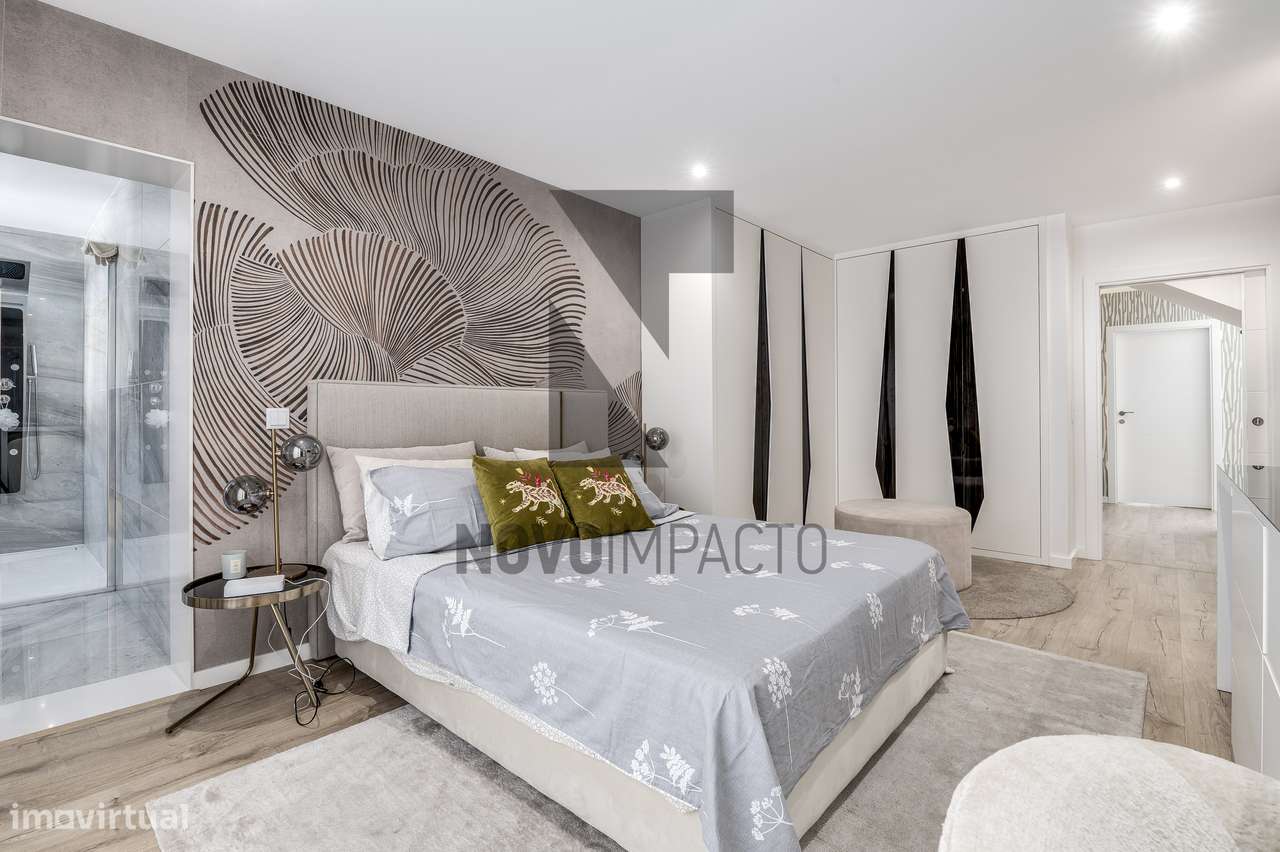 T4 Duplex de Luxo Mobilado, com 2 Terraços e Box para 2 Carros | Mo...-45