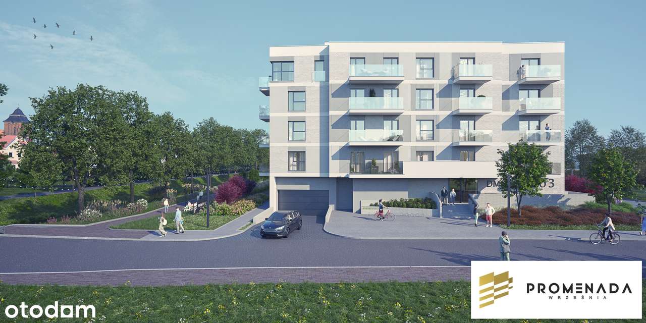 PROMENADA WRZEŚNIA, M25-ROLETY/OGRZEWANIE PODŁOGOWE W CENIE/BALKON - Pełny obrazek: 3/23