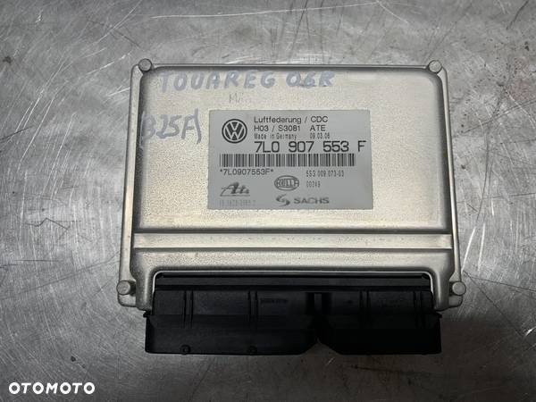 VW TOUAREG I 06R 3.0 V6 KOMPUTER MODUŁ ZAWIESZENIA 7L0907553F - 1