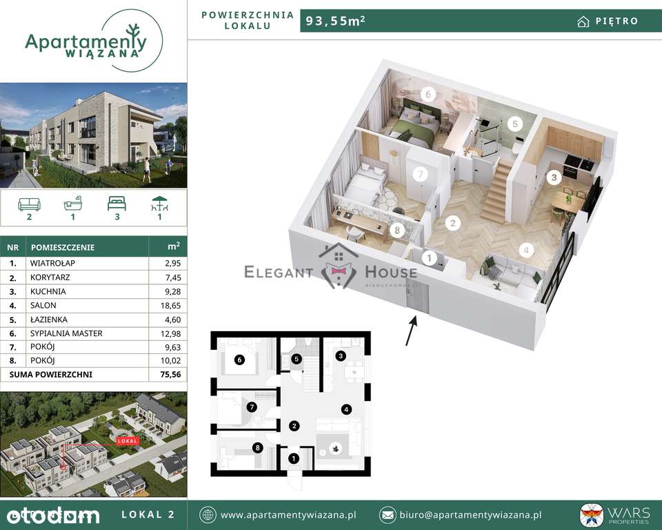 5 pokoi/taras/kameralne osiedle/ miejskie media-15