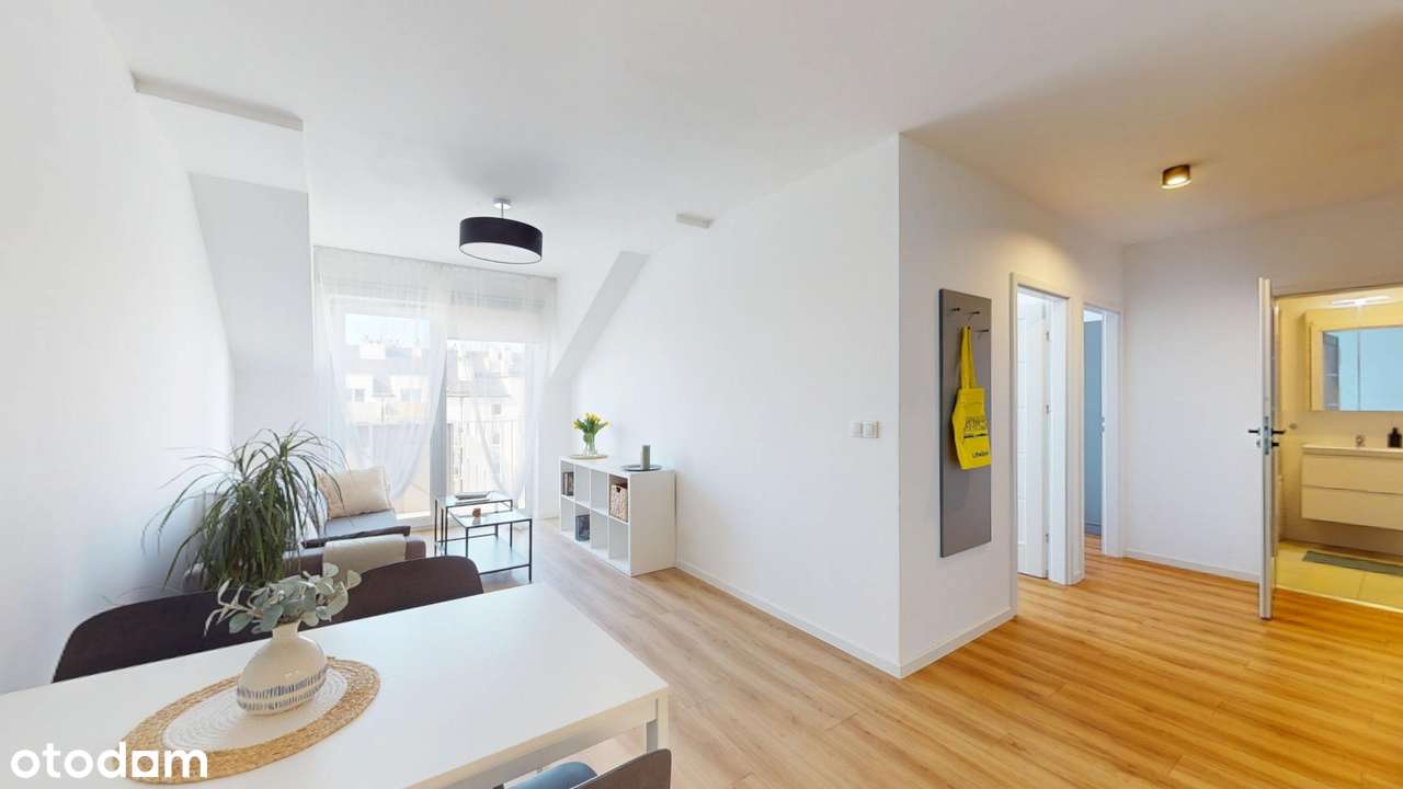 Mieszkanie 3 pokojowe/ 53m2/Pet Friendly/jeden miesiąc za darmo!! - Pełny obrazek: 4/12