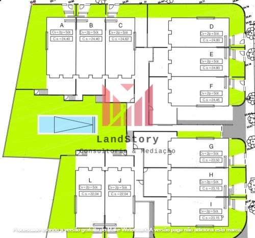 Condominio Moradias T4 piscina e jardim Estoril-26