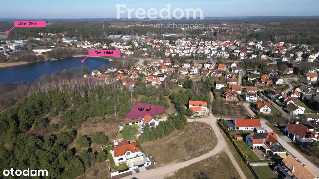 Urokliwa działka nad Jeziorem Ukiel - Pełny obrazek: 2/9