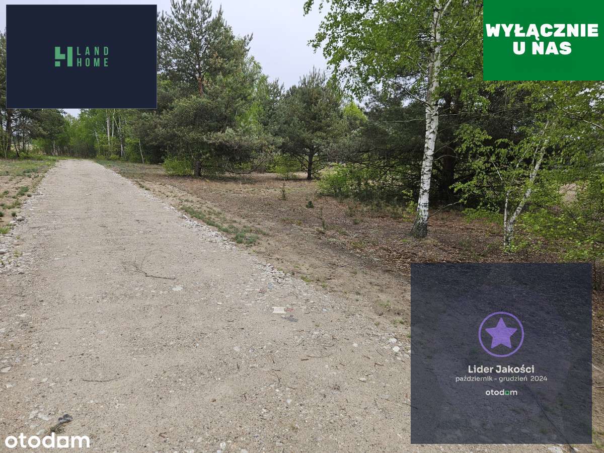 Działka budowlana w spokojnej okolicy, 10min do S2-0