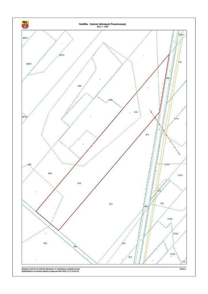 Działka rolno-budowlana Orłowicze, gm. Sokółka - Pełny obrazek: 5/7