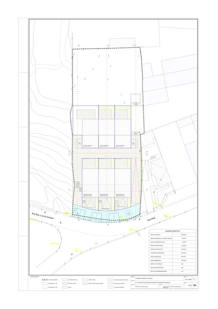Terreno com PIP em Aprovação para Moradias T2 e T4 em Folgosa, Maia - Grande imagem: 2/5