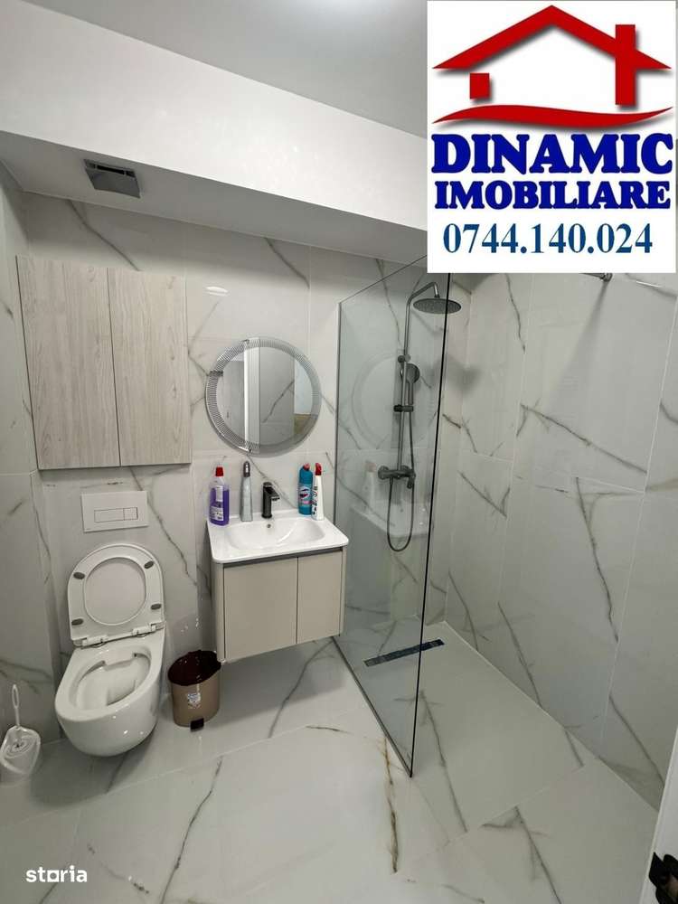 Garsonieră modernă, et.1, ansamblu nou, Str. Fermelor,  300 Eur/lunar - Imagine principală: 4/8