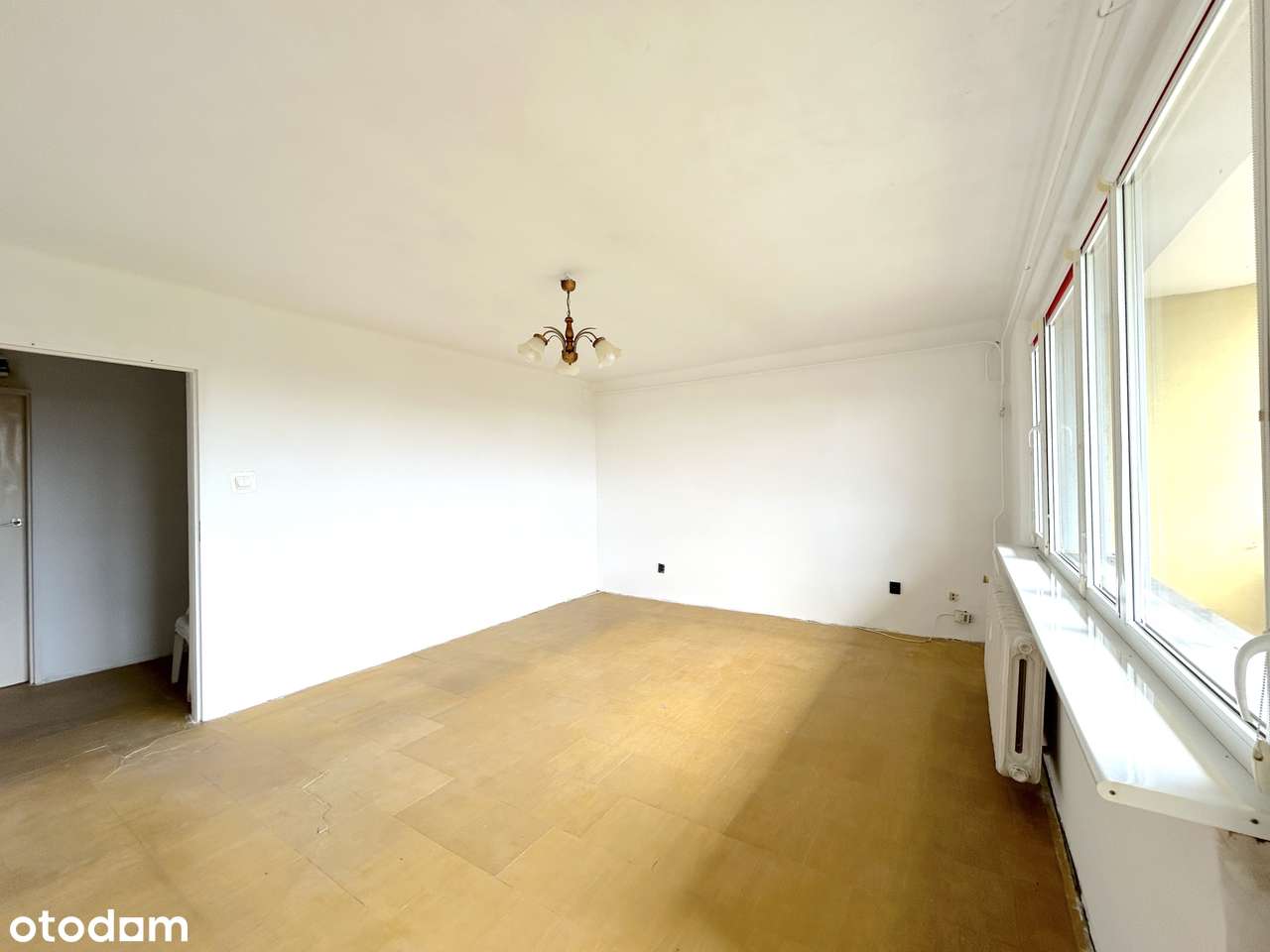 Słoneczne mieszkanie 3 pokoje balkon Człuchów - Pełny obrazek: 5/14