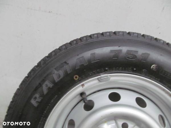 PIAGGIO PORTER HIJET 04-16 KOLO FELGA ZAPAS 4X100 4.5H13 155R13 - 7