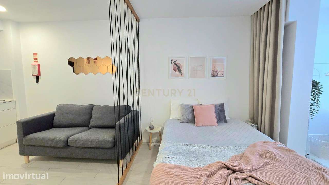 Apartamento T0 totalmente renovado em portimão. - Grande imagem: 5/12