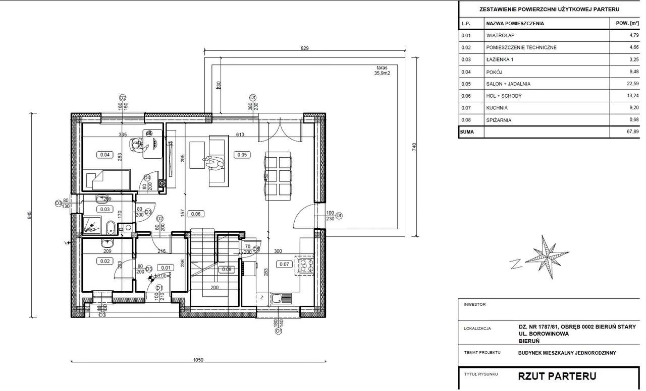 PRZEDSPRZEDAŻ - nowe energooszczędne domy 121m2 w spokojnej okolicy - Pełny obrazek: 5/18