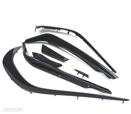 SPOILER LIP FRONTAL PARA MERCEDES CLASSE A W176 LOOK AMG A45 15-18 - 3