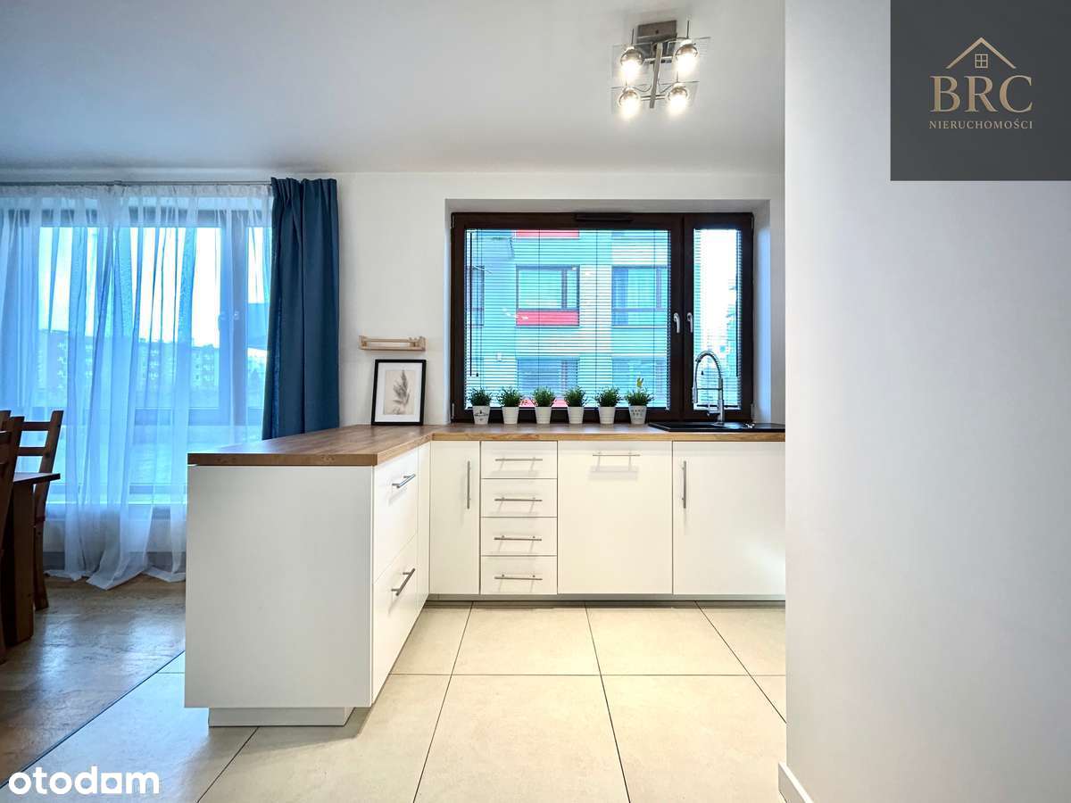 Dwupokojowe mieszkanie z dużym ogródkiem | Nowsze budownictwo | Sławin-1