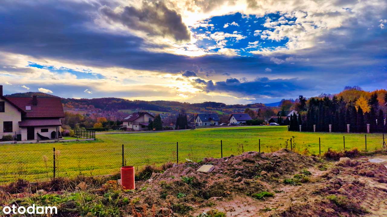 Nowoczesny bliźniak w Mordarce z widokiem na góry-8