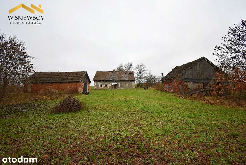 Siedlisko 9400m2, dom + dwa budynki gospodarcze - Pełny obrazek: 1/11