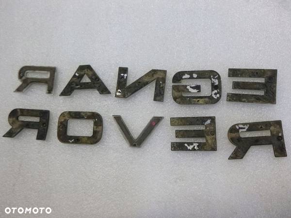 RANGE ROVER NAPIS LOGO EMBLEMAT LITERA LITERY - 7