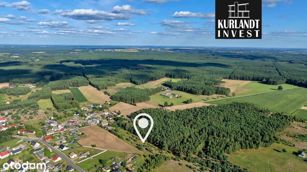 Działka budowlana 1272 m² koło Cekcyna - Pełny obrazek: 4/5