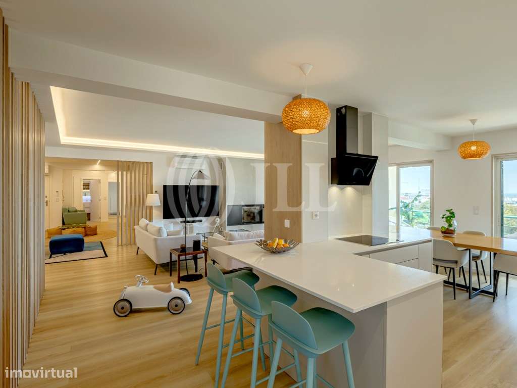 Apartamento T5 com vista mar no Estoril, Cascais - Grande imagem: 5/41