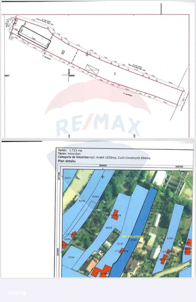 Teren 1,750mp Balotesti / Soseaua Soseaua Unirii - Imagine principală: 2/4