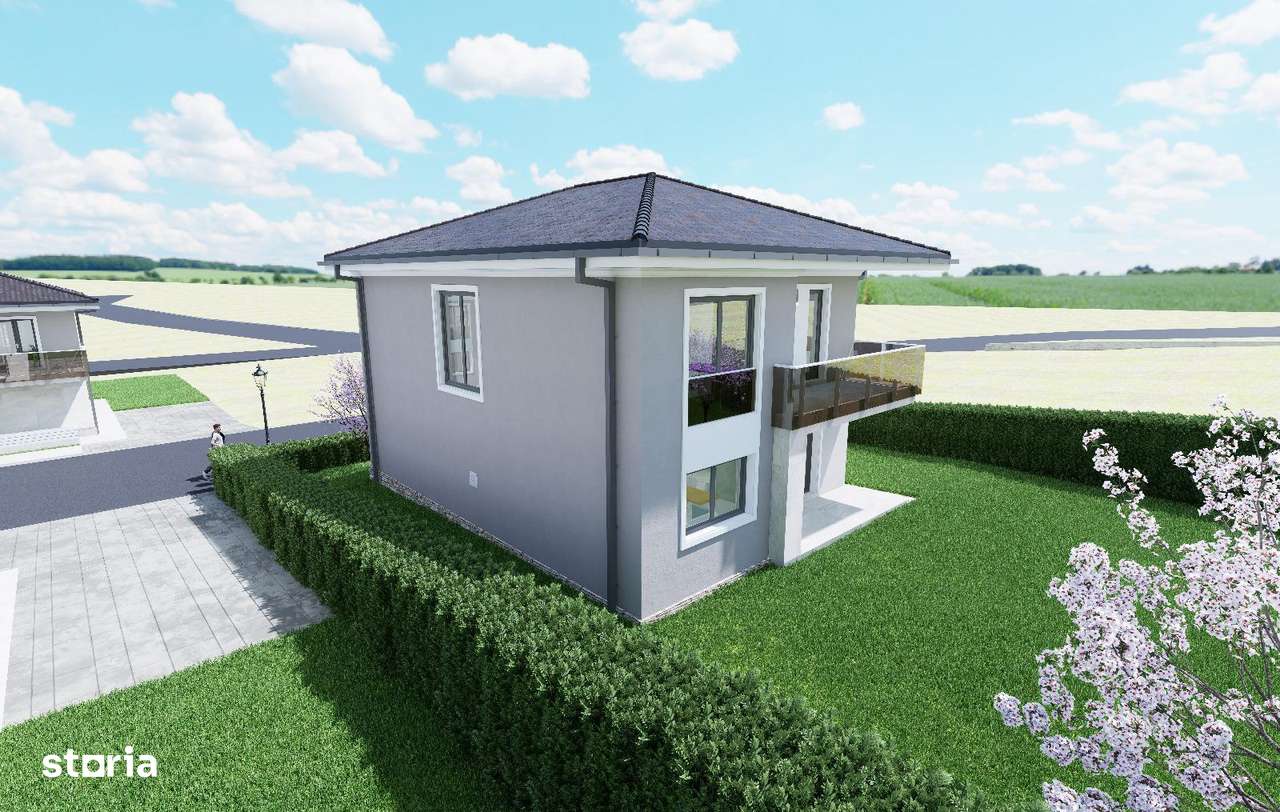 Casa individuala P+E, suprafata 118 mp teren 500 mp Chinteni-9