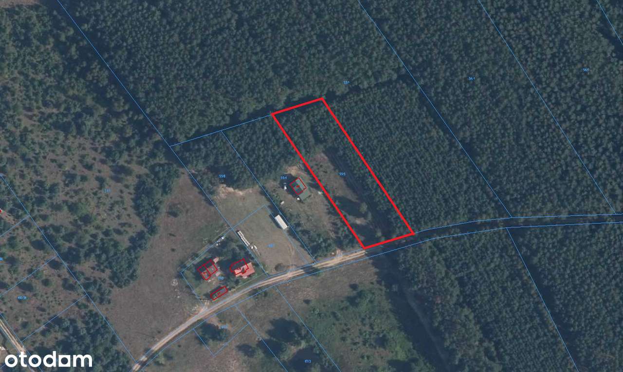 Działka z pozw. na budowę, projekt Inovia, j. Białe-2