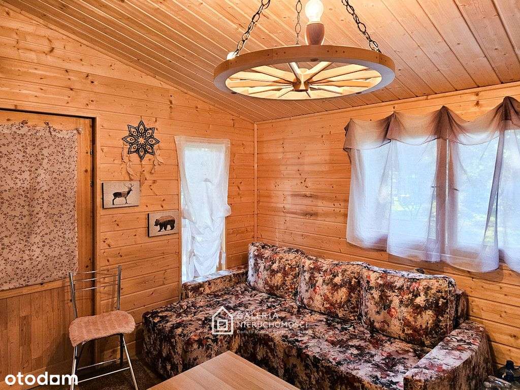 Działka budowlana z zabudową rekreacyjną Wymysłowo-5