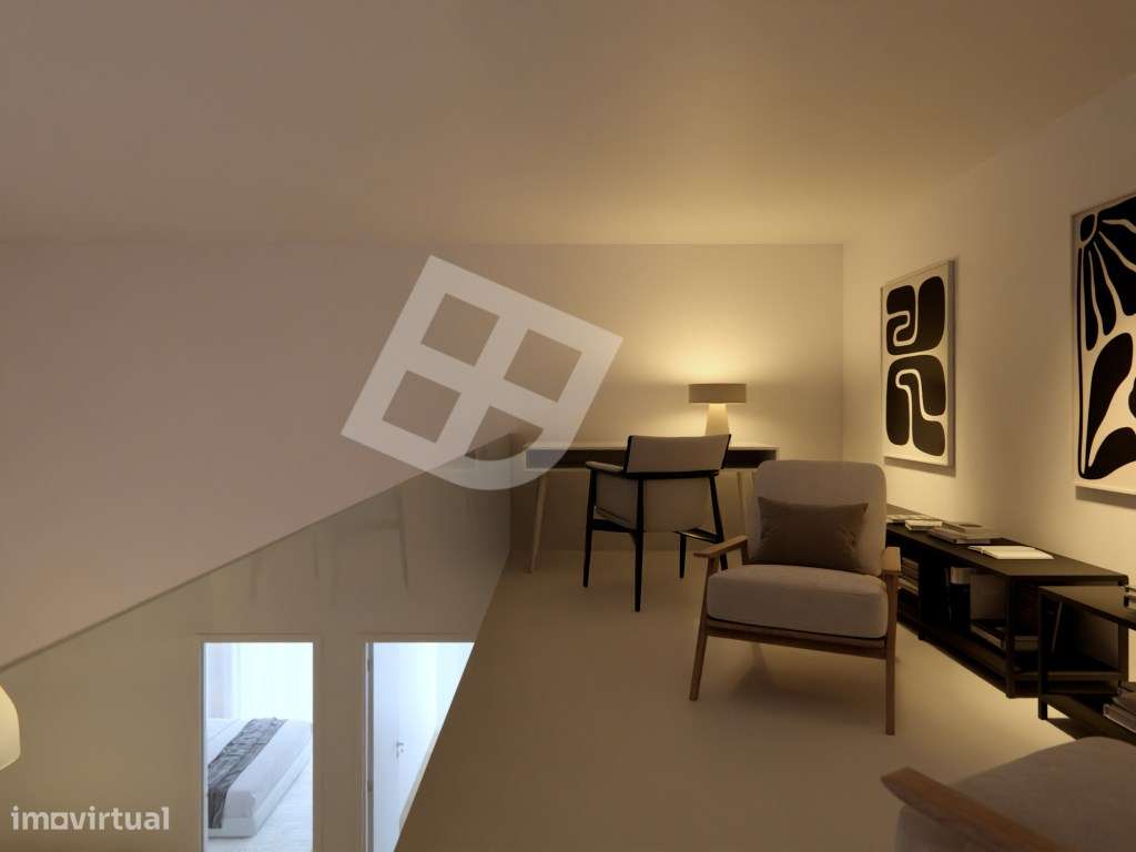 Apartamento T2 c/ Mezannine /Office - Aveiro Centro-6