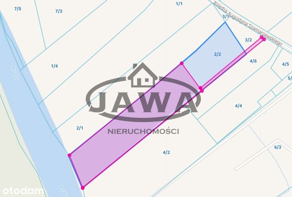 Działka budowlana z linią brzegową - Pełny obrazek: 3/8