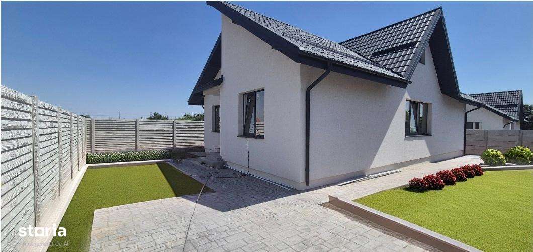 Nou! Domnesti, Casa Parter 4 Camere 130mp, Teren 413 MP La Cheie - Imagine principală: 2/16