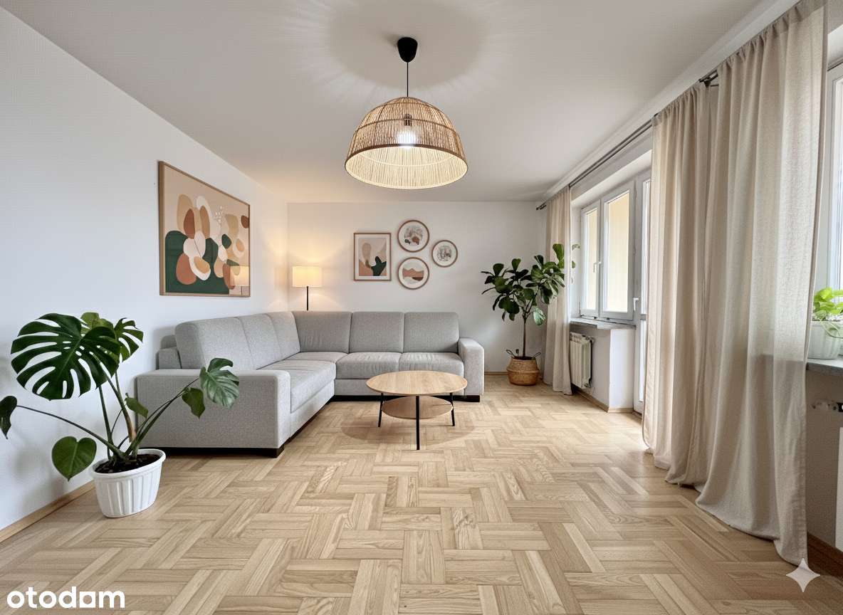 2 pokoje z potencjałem | 55m2 | balkon | oddzielna kuchnia-0