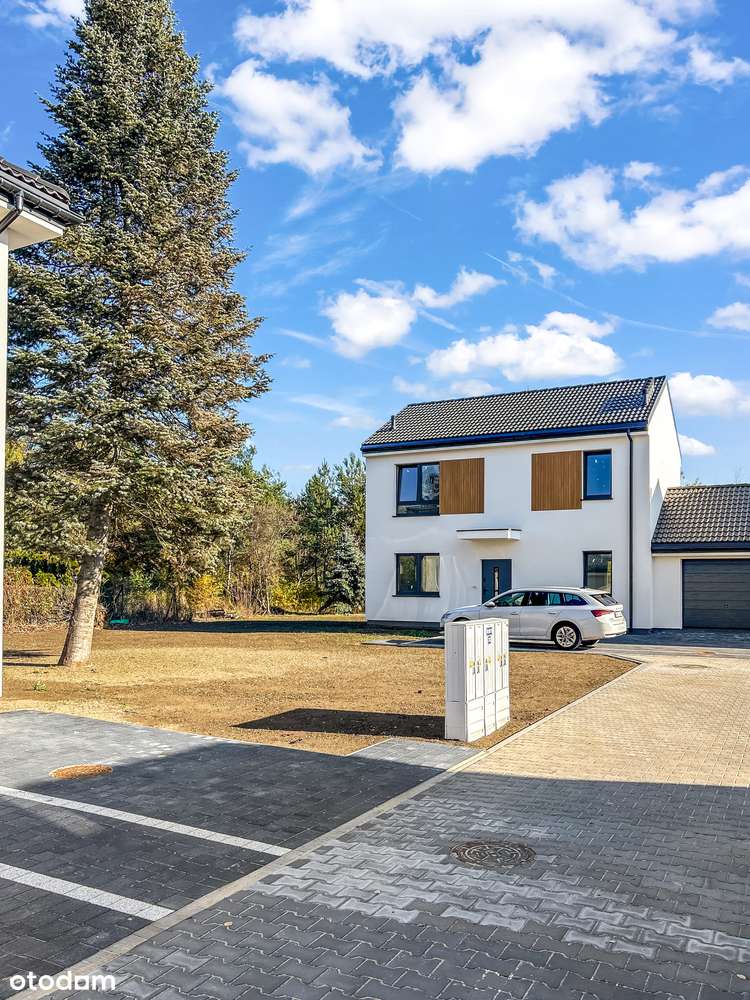 Dom z dużym ogrodem przy lesie | Marysin, gotowy bliźniak 117 m²-5