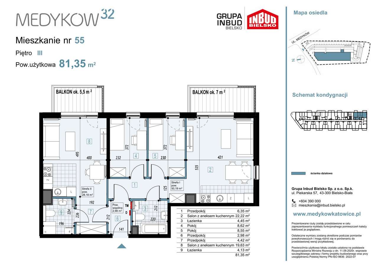 Medyków 32 | mieszkanie 4-pok. | 55 - Pełny obrazek: 2/8