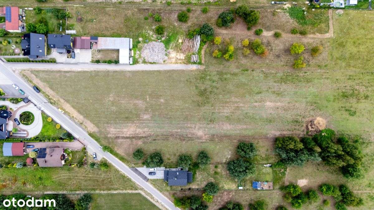 Działka budowlana Boronów 810m2 woda prąd - Pełny obrazek: 4/17