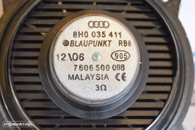 COLUNA COLUNAS SOM DISPOSITIVO AMPLIFICADOR SONORO BLAUPUNKT 8H0035411 8P0035362 AUDI A3 8P 8PA SPORTBACK 2.0 TDI 170CV BMN - 10